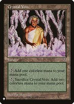Crystal Vein (LIST-) - The List
