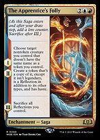 The Apprentice's Folly (PPWOE-200) - Wilds of Eldraine Promos Foil