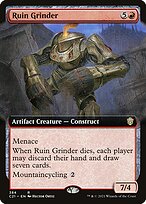 Ruin Grinder (Extended Art) (C21-384) - Commander 2021: (Extended Art)
