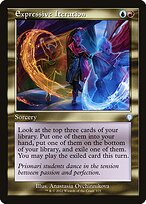 Expressive Iteration (Retro Frame) (BRC-125) - The Brothers' War Commander