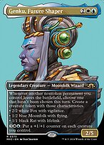 Genku, Future Shaper (Borderless) (MH3-373) - Modern Horizons 3