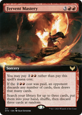 Fervent Mastery (Extended Art) (STX-311) - Strixhaven: School of Mages: (Extended Art) Foil