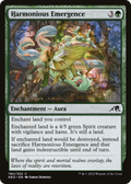 Harmonious Emergence (NEO-190) - Kamigawa: Neon Dynasty Foil