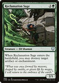 Reclamation Sage (434) (CMR-434) - Commander Legends