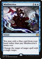 Misdirection (DDT-015) - Duel Decks: Merfolk vs. Goblins
