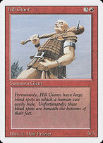 Hill Giant (3ED-) - Revised Edition