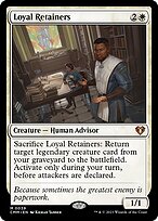 Loyal Retainers (CMM-039) - Commander Masters Foil