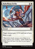 Rebellious Strike (TDM-020) - Tarkir: Dragonstorm