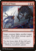 Clash of Titans (IKO-111) - Ikoria: Lair of Behemoths Foil