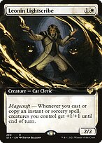 Leonin Lightscribe (Extended Art) (STX-290) - Strixhaven: School of Mages: (Extended Art)