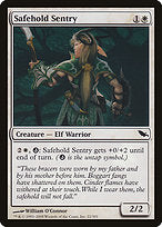 Safehold Sentry (SHM-022) - Shadowmoor Foil