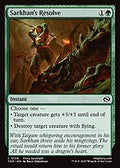 Sarkhan's Resolve (TDM-158) - Tarkir: Dragonstorm Foil