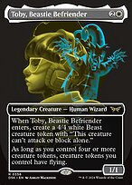 Toby, Beastie Befriender (Showcase) (DSK-356) - Duskmourn: House of Horror (Borderless)