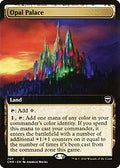 Opal Palace (Extended Art) (CMR-707) - Commander Legends: (Extended Art)