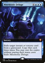 Mnemonic Deluge (Extended Art) (CMR-638) - Commander Legends: (Extended Art)