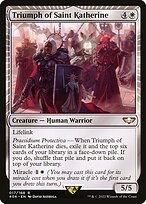 Triumph of Saint Katherine (40K-017) - Warhammer 40,000 Commander: (miracle)
