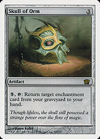Skull of Orm (8ED-313) - 8th Edition Foil