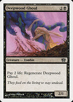 Deepwood Ghoul (8ED-127) - 8th Edition