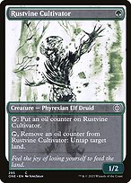 Rustvine Cultivator (Showcase) (ONE-295) - Phyrexia: All Will Be One: (Showcase)
