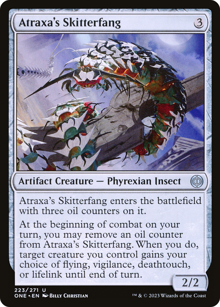 Atraxa's Skitterfang (ONE-223) - Phyrexia: All Will Be One Foil