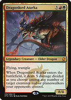 Dragonlord Atarka (DTK-216) - Dragons of Tarkir Foil