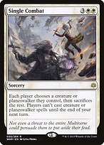 Single Combat (WAR-030) - War of the Spark