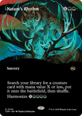 Nature's Rhythm (Borderless) (TDM-349) - Tarkir: Dragonstorm: (Showcase)