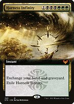 Harness Infinity (Extended Art) (STX-343) - Strixhaven: School of Mages: (Extended Art) Foil