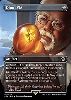 Dino DNA (Borderless) (REX-020) - Jurassic World Collection