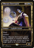 Obscura Interceptor (Showcase) (SNC-324) - Streets of New Capenna: (Showcase) Foil