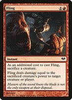 Fling (DKA-090) - Dark Ascension Foil