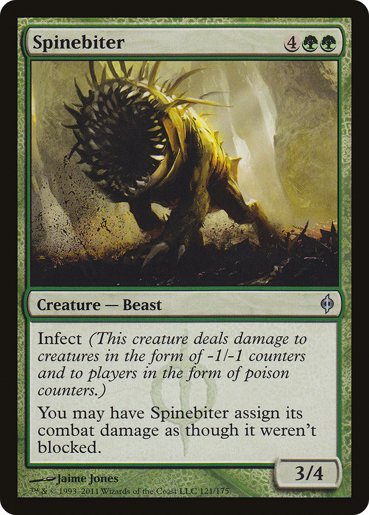 Spinebiter (NPH-121) - New Phyrexia Foil