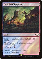 Temple of Epiphany (Surge Foil) (40K-298) - Warhammer 40,000 Commander Foil