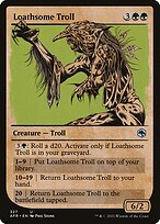 Loathsome Troll (Showcase) (AFR-327) - Adventures in the Forgotten Realms: (Showcase)