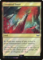Command Tower (271) (Surge Foil) (40K-271) - Warhammer 40,000 Commander Foil