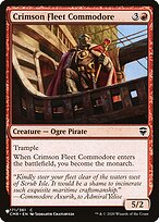 Crimson Fleet Commodore (LIST-CMR-171) - The List