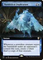 Theoretical Duplication (Extended Art) (C21-361) - Commander 2021: (Extended Art)