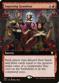 Imposing Grandeur (Extended Art) (VOC-062) - Crimson Vow Commander: (Extended Art)