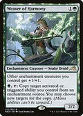 Weaver of Harmony (NEO-213) - Kamigawa: Neon Dynasty: (enchantment) Foil