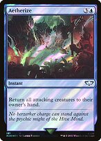 Aetherize (Surge Foil) (40K-191) - Warhammer 40,000 Commander Foil