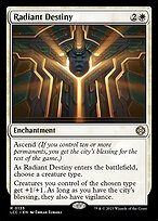 Radiant Destiny (LCC-135) - The Lost Caverns of Ixalan Commander
