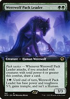 Werewolf Pack Leader (Extended Art) (AFR-387) - Adventures in the Forgotten Realms: (Extended Art)