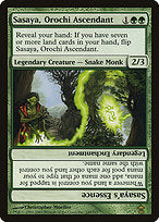 Sasaya, Orochi Ascendant (SOK-145) - Saviors of Kamigawa