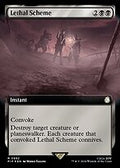 Lethal Scheme (Extended Art) (Surge Foil) (PIP-992) - Fallout: (Extended Art) Foil