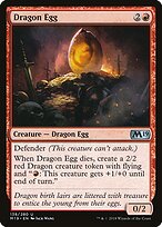 Dragon Egg (M19-138) - Core Set 2019 Foil