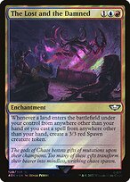 The Lost and the Damned (Surge Foil) (40K-129) - Warhammer 40,000 Commander Foil