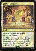 Path of Ancestry (Surge Foil) (40K-287) - Warhammer 40,000 Commander Foil