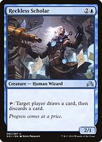 Reckless Scholar (SOI-082) - Shadows over Innistrad