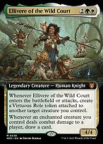 Ellivere of the Wild Court (Extended Art) (WOC-036) - Wilds of Eldraine Commander: (Extended Art)