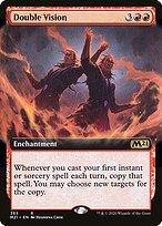 Double Vision (Extended Art) (M21-365) - Core Set 2021: (Extended Art) Foil
